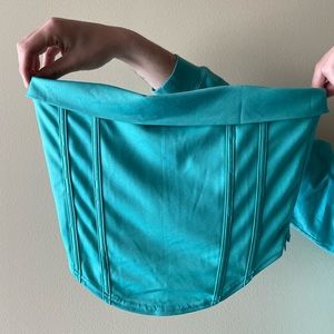 Strapless corset top//size M